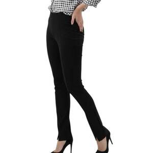 NEW RENUAR woven capri pant in black